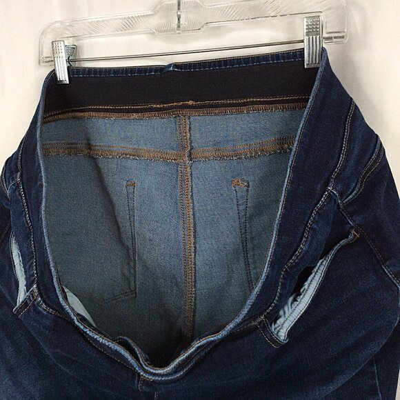 Maurices Ankle Skinny Jeans Womens Size 22W Short Pull On Comfort Waistband - Picture 11 of 11